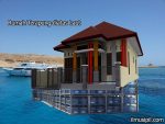 Inovasi pondasi untuk rumah terapung diatas laut rumah terapung diatas laut