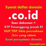 syarat daftar domain .co.id